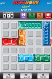 Rush Hour game app - Atasco - app de lógica, puzle de Think Fun