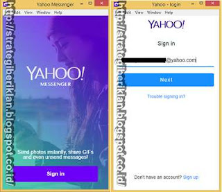 memasang yahoo messenger