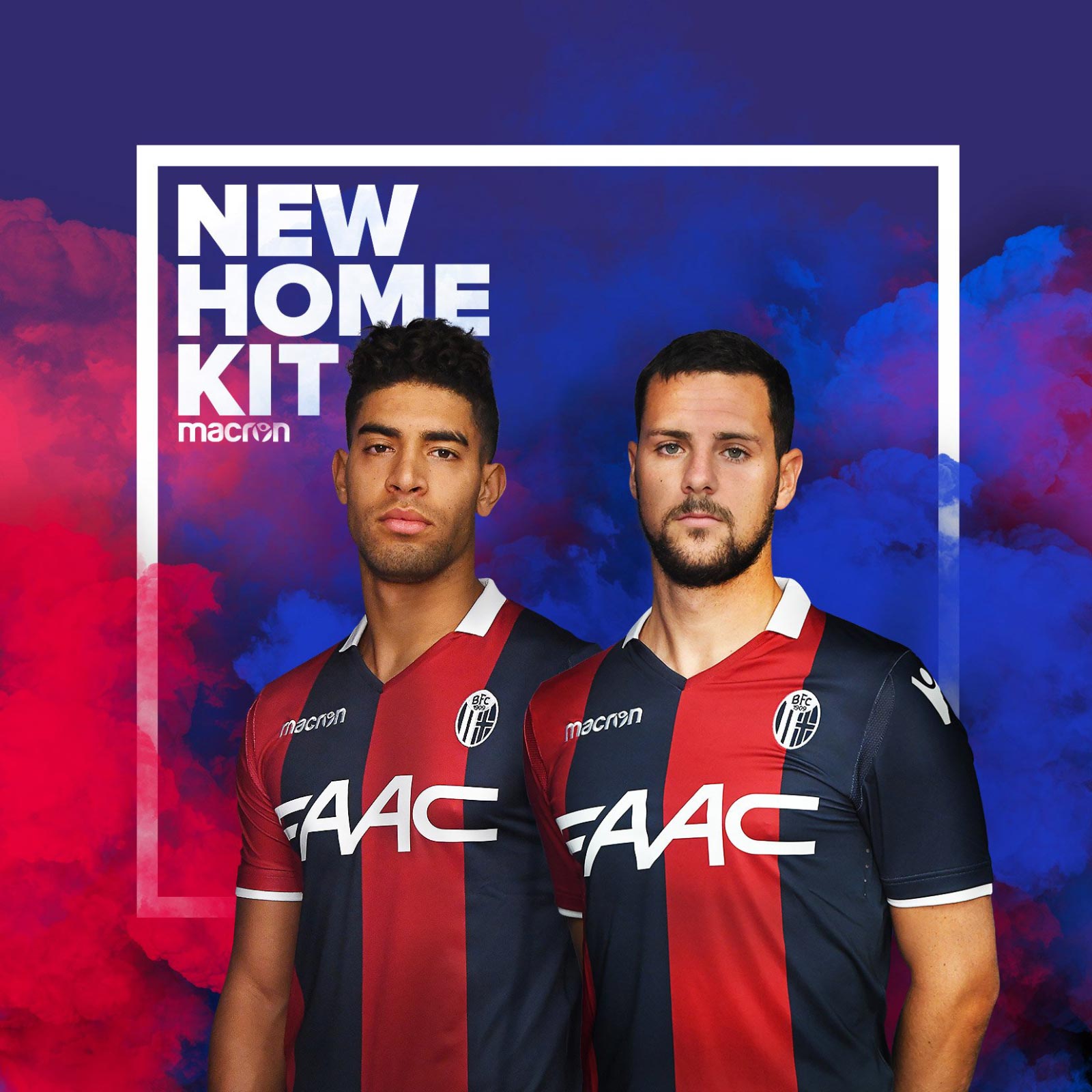 Bologna 1718 Home Kit Revealed Footy Headlines