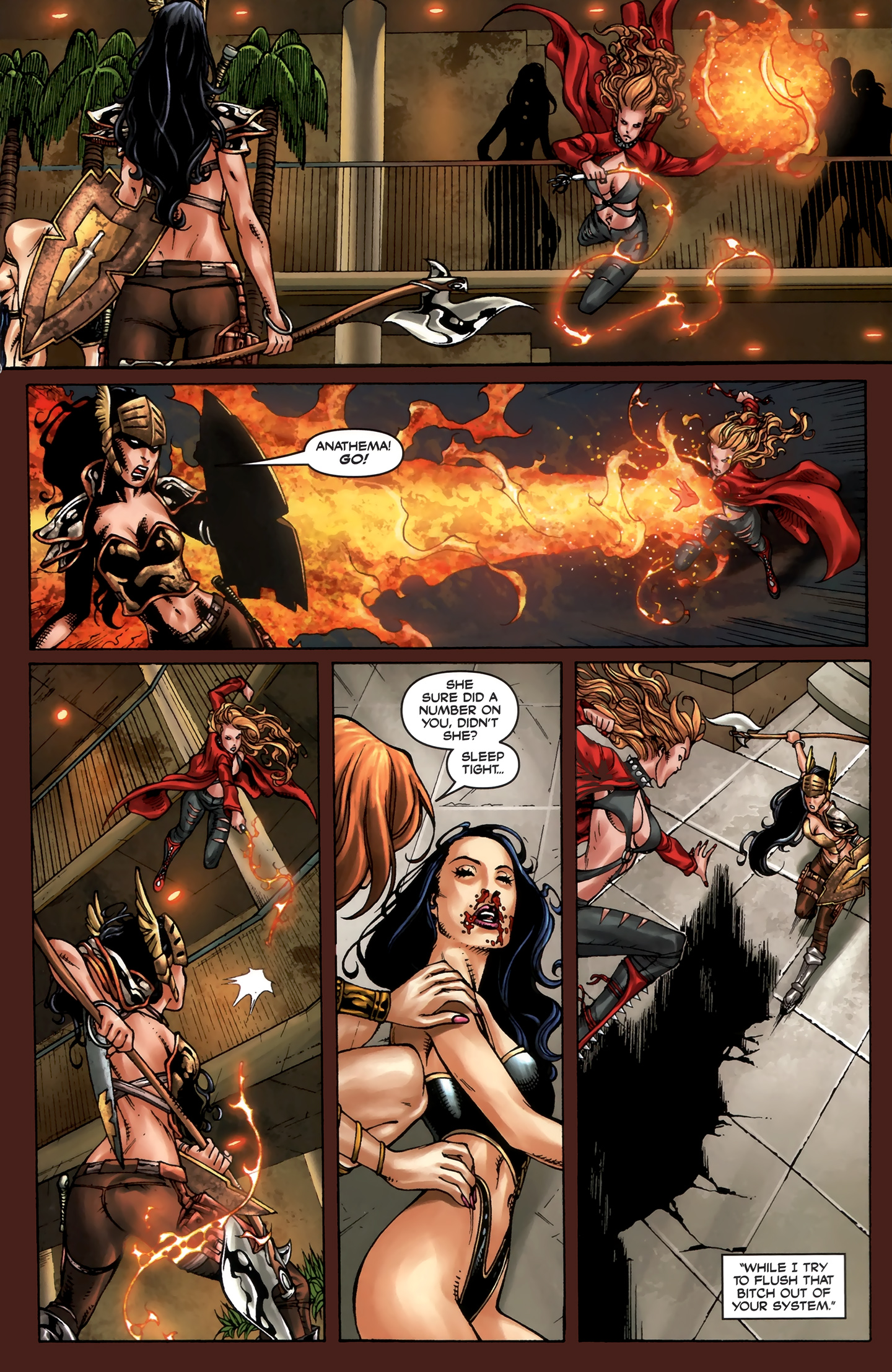 Read online War Goddess comic -  Issue #3 - 22