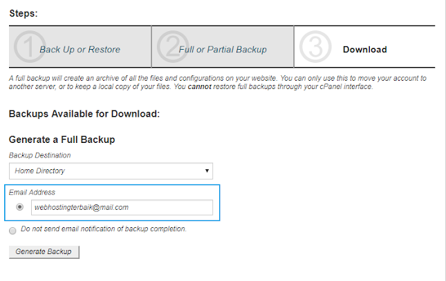 proses backup data