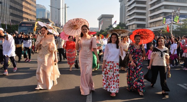 Indonesia Jadi Pelopor ASEAN Car Free Day