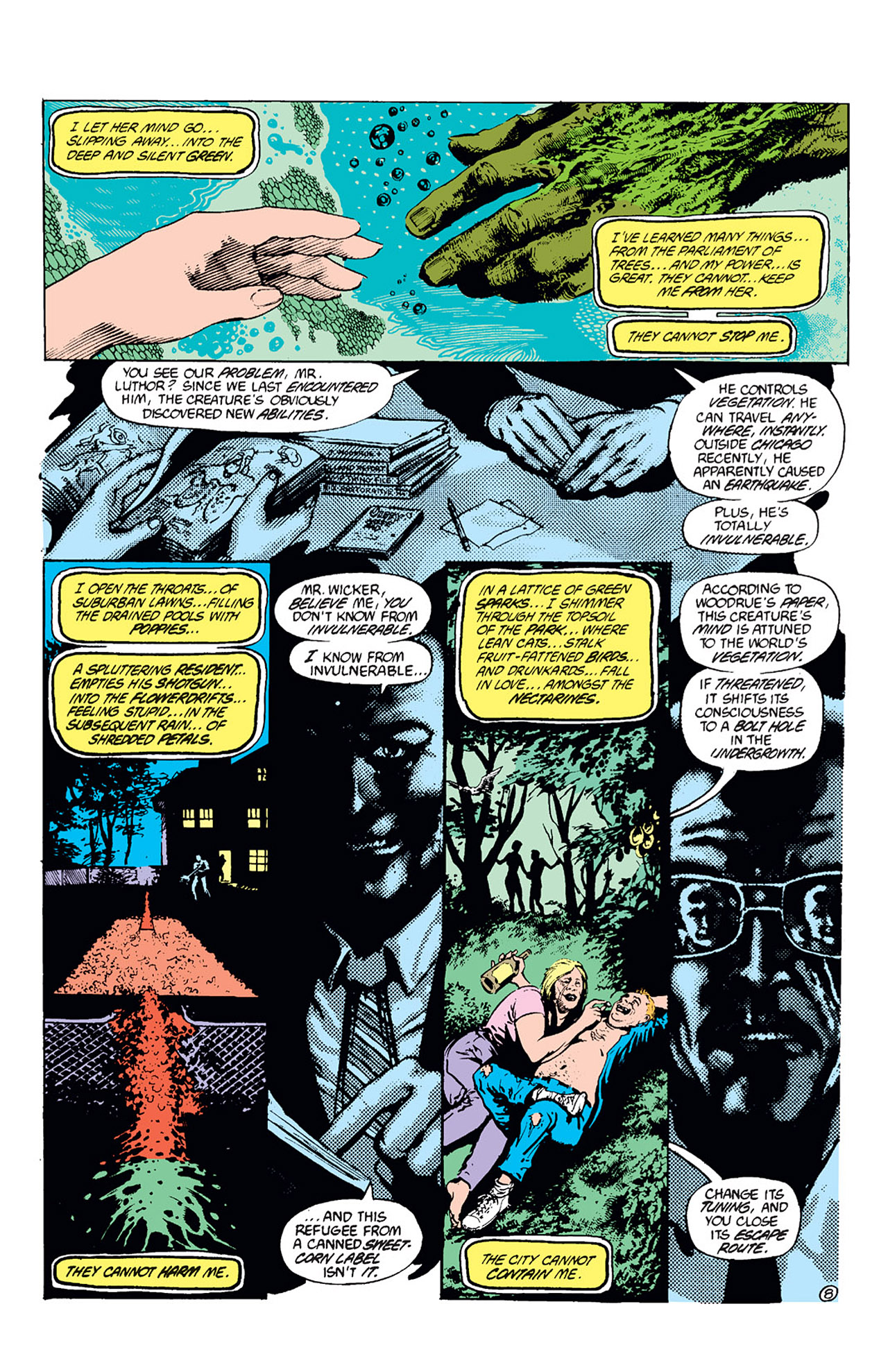 Swamp Thing (1982) Issue #53 #61 - English 9