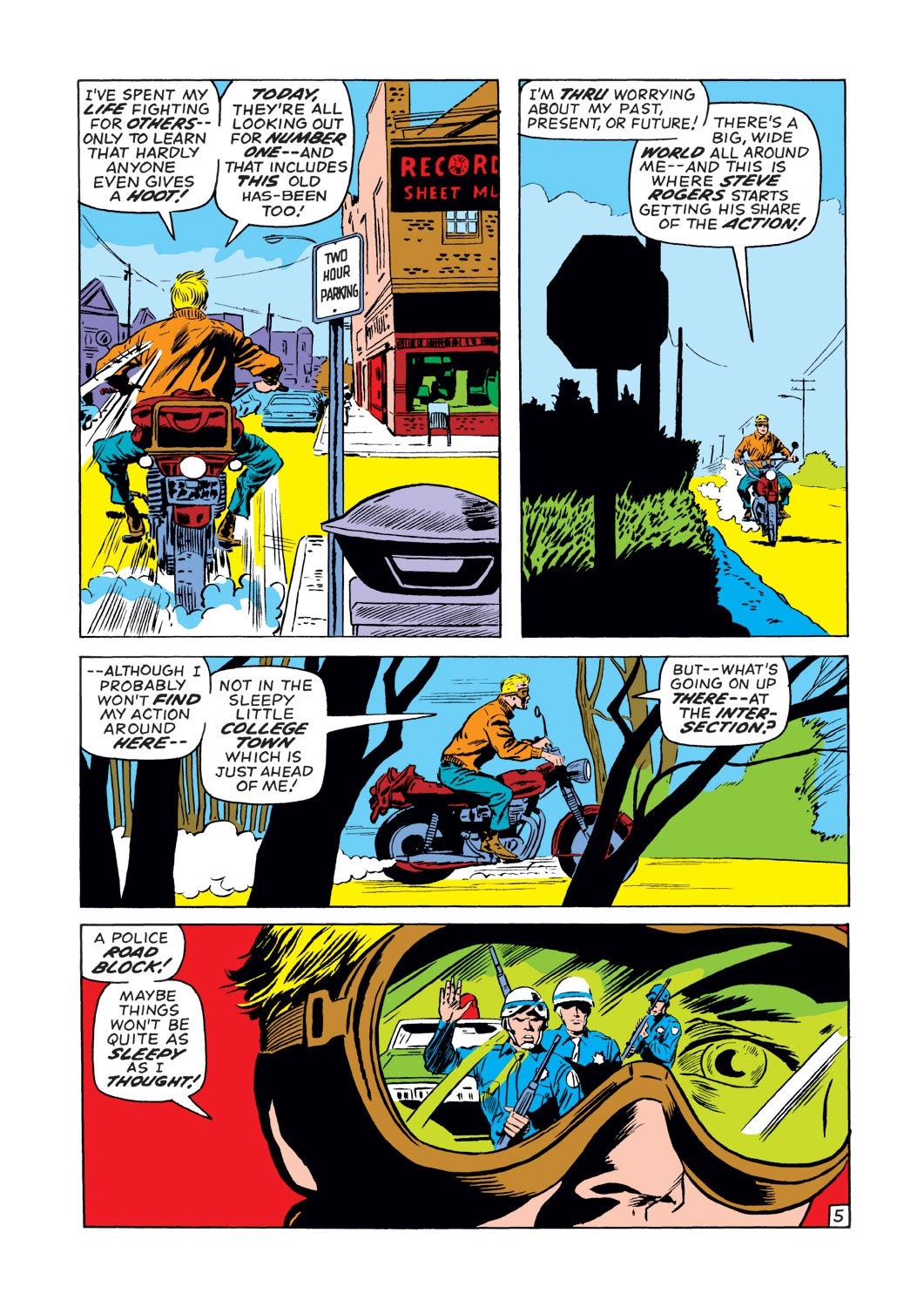 Read online Captain America (1968) comic -  Issue #130 - 6