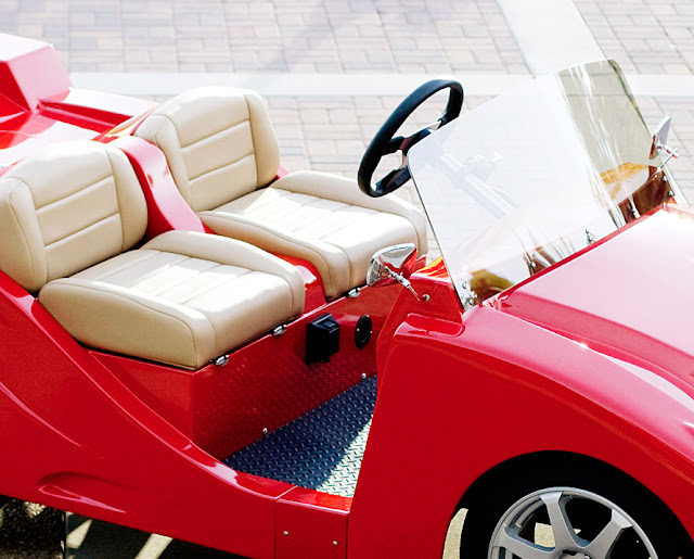 Ferrari enzo golf cart by Pennwick