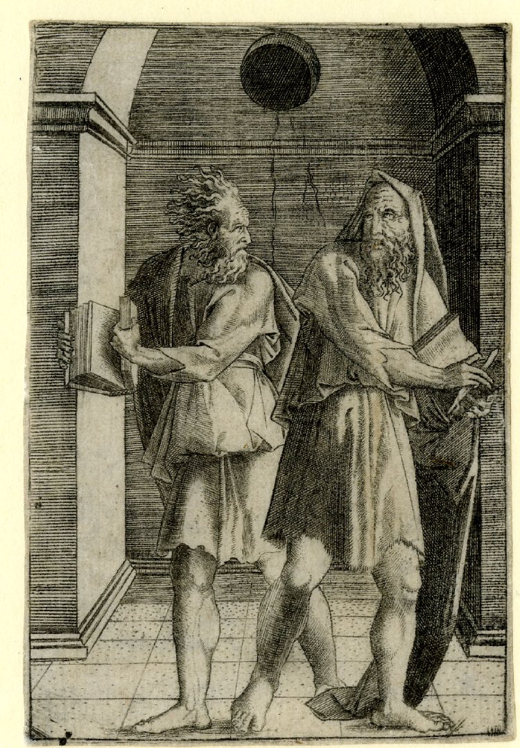 S. Christophorus by Attrib. Agostino Veneziano, c1490-c1540 Italian on  Josef Lebovic Gallery
