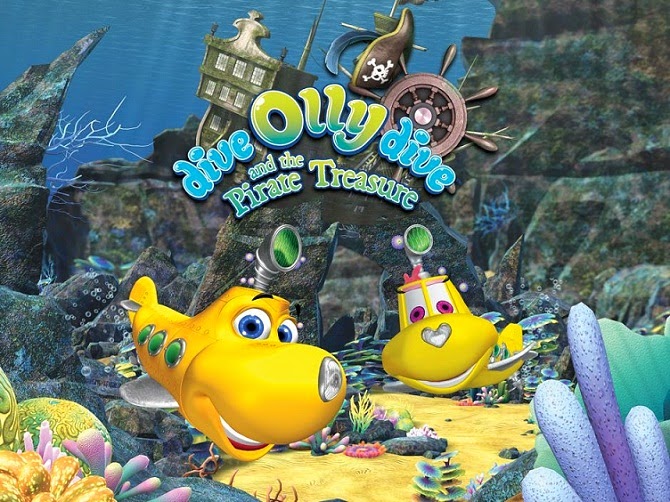 Dive Olly Dive and the Pirate Treasure (2014) DVDRip