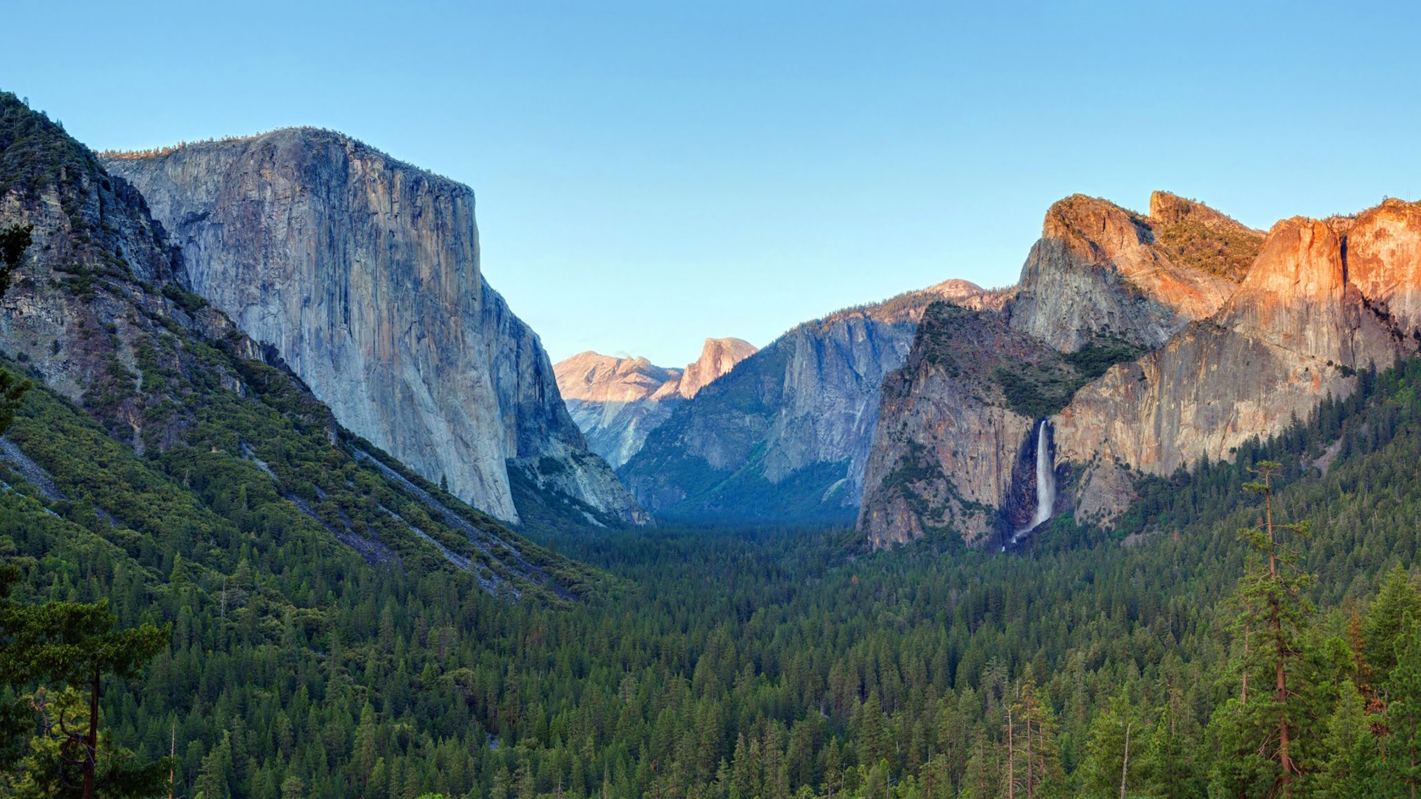 Yosemite 4K manzara resimi 1