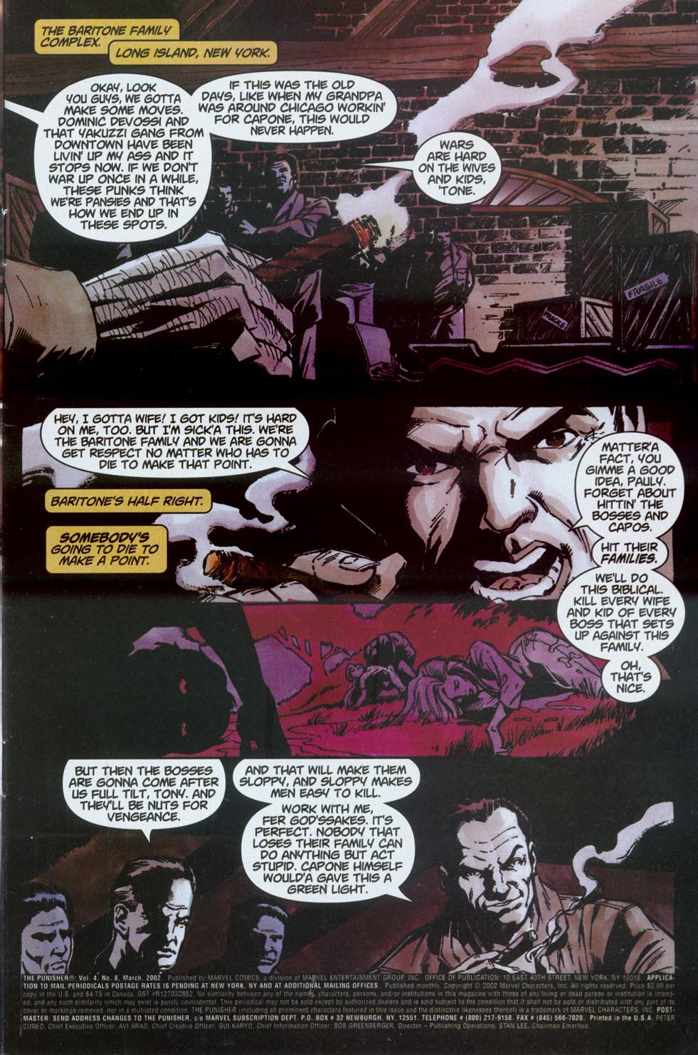 Read online The Punisher (2001) comic -  Issue #8 - When Frank Sleeps - 2