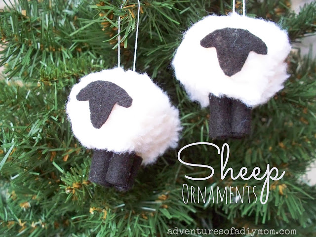 DIY Sheep Ornament
