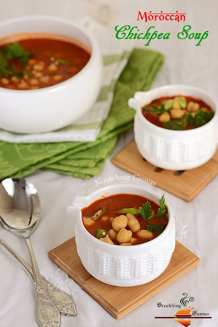 Moroccan Chickpea Soup