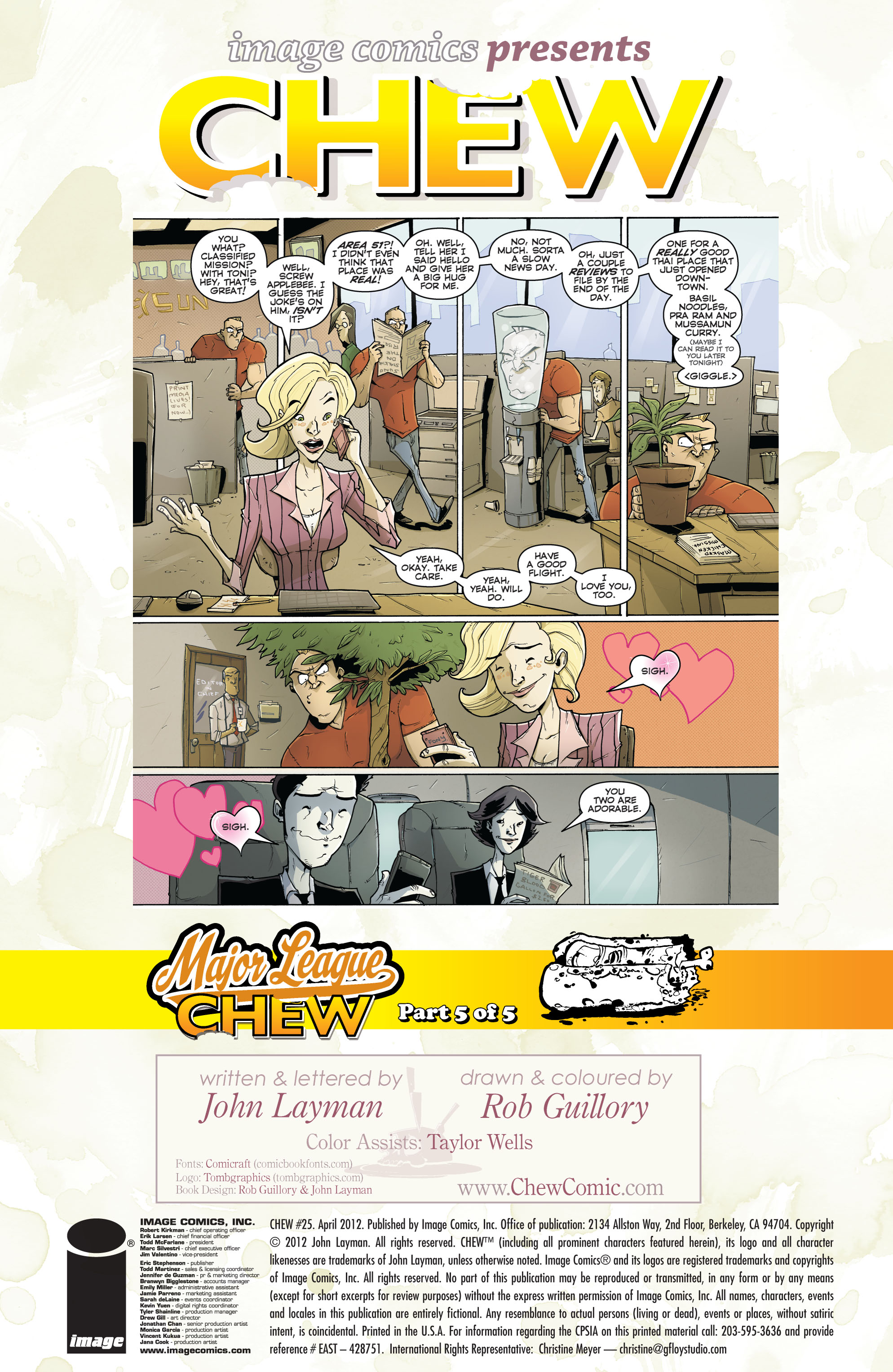 Read online Chew comic -  Issue #25 - 2