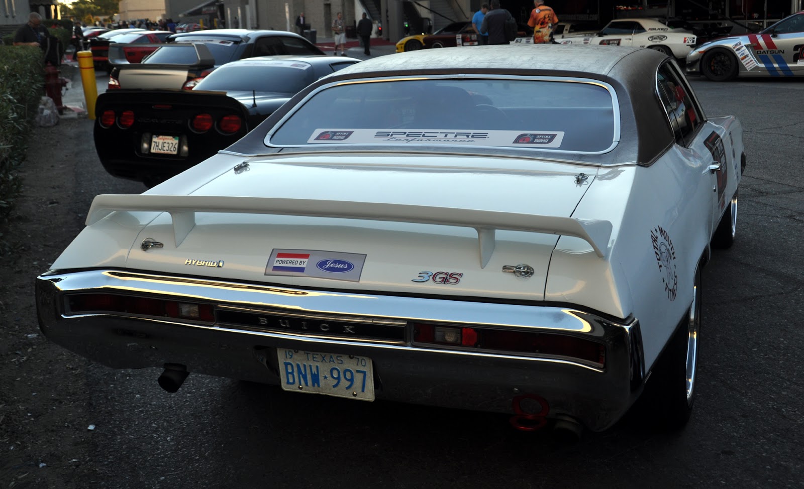 Just A Car Guy there are a variety of rear spoilers used to help with