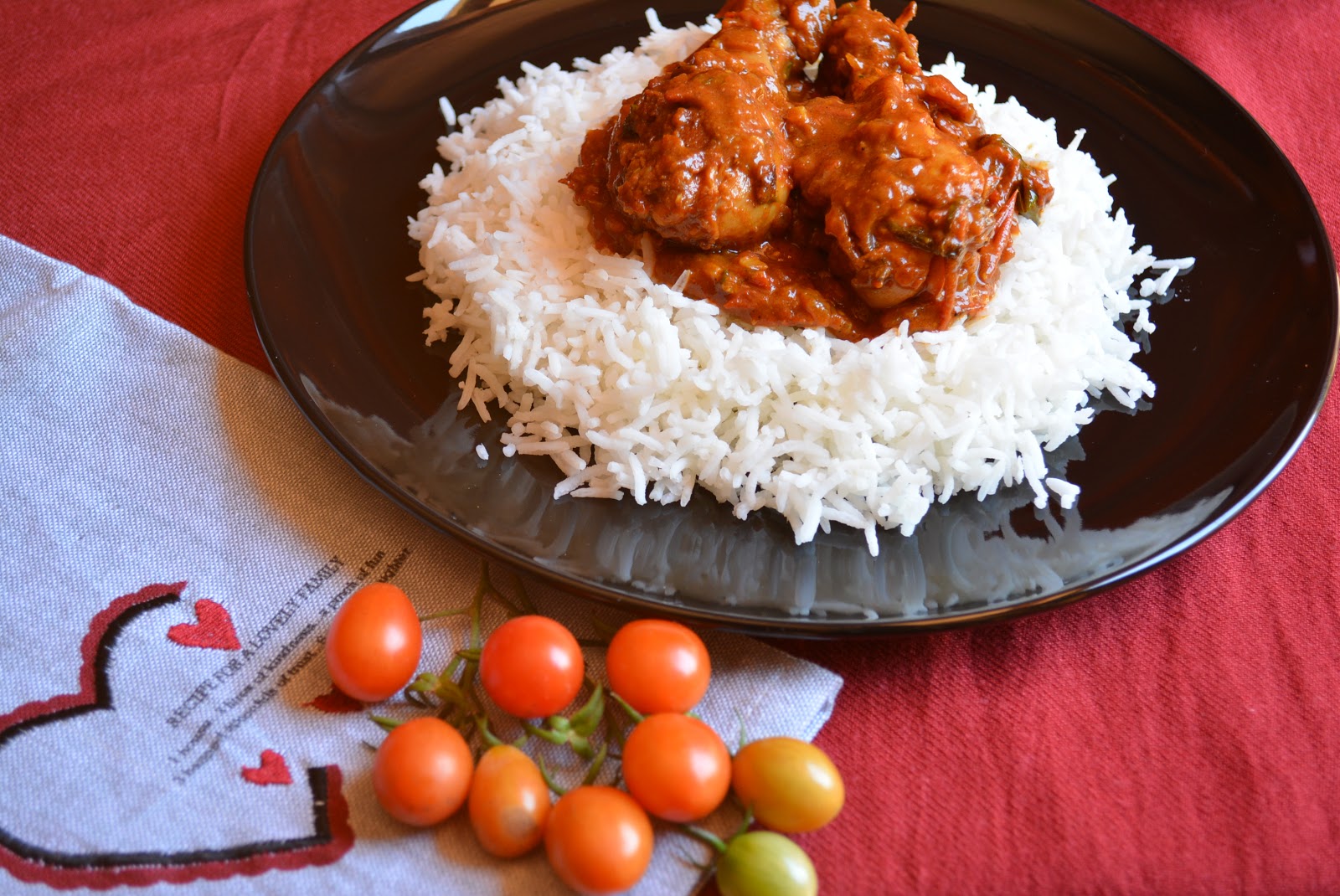 My Cooking Experiments......... Chicken Drumsticks In Cherry Tomato Gravy
