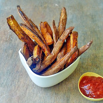 Healthy Baked Sweet Potato Fries | by Life Tastes Good