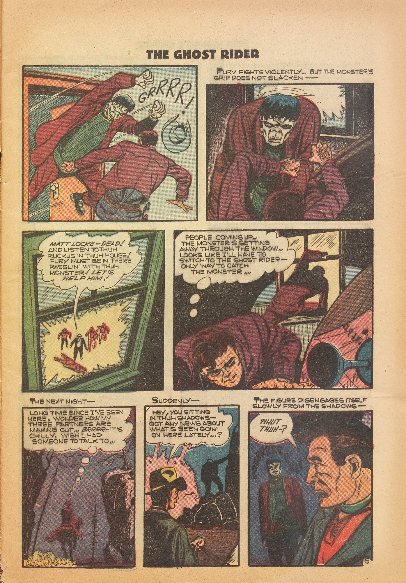 Read online The Ghost Rider (1950) comic -  Issue #10 - 7
