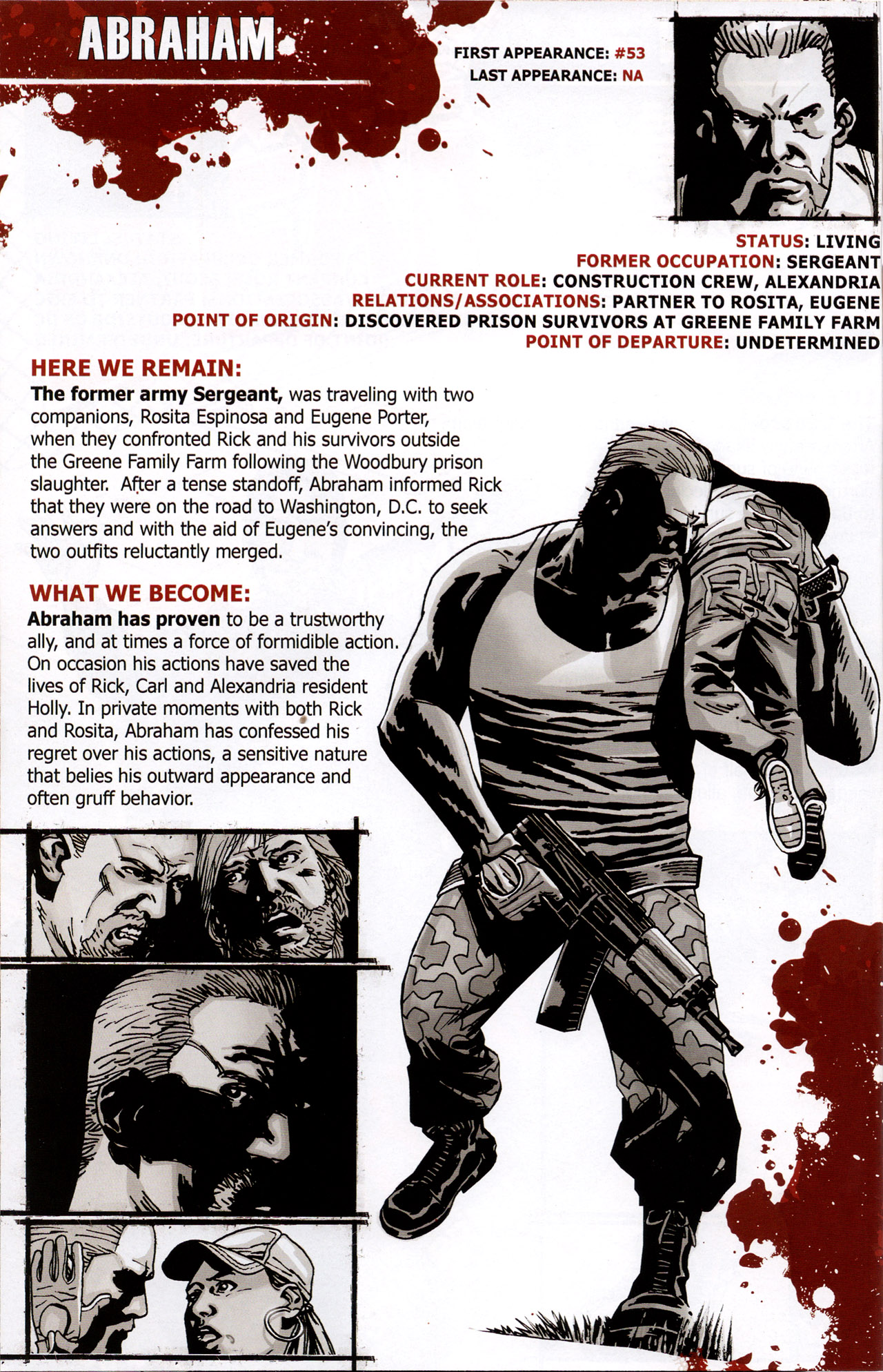 Read online The Walking Dead Survivors' Guide comic -  Issue #1 - 4