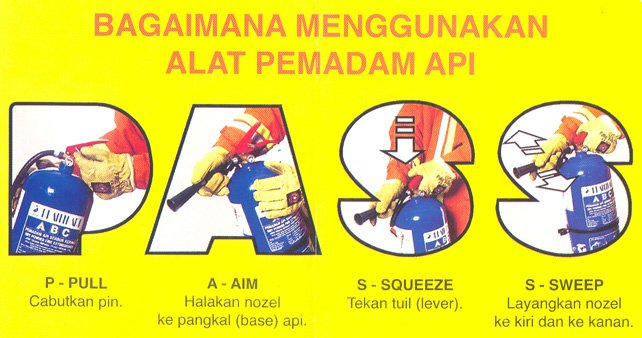 Alat Pemadam Bali Tata Cara Penggunaan Apar Alat Pemadam Api Ringan Tabung Pemadam Kebakaran