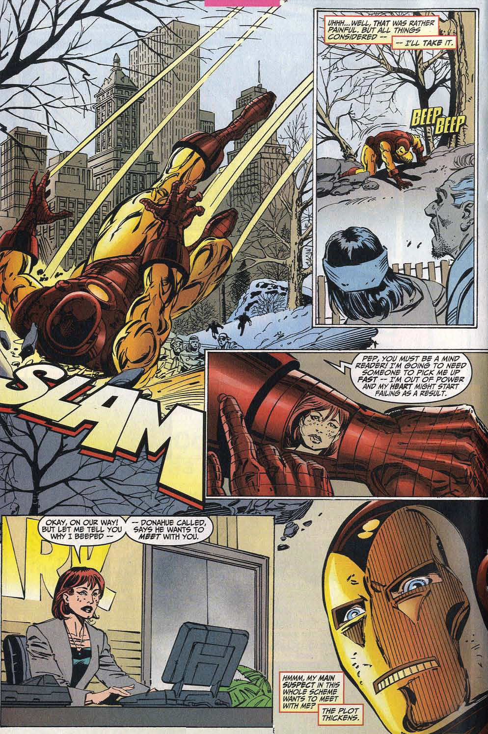 Read online Iron Man (1998) comic -  Issue #39 - 17
