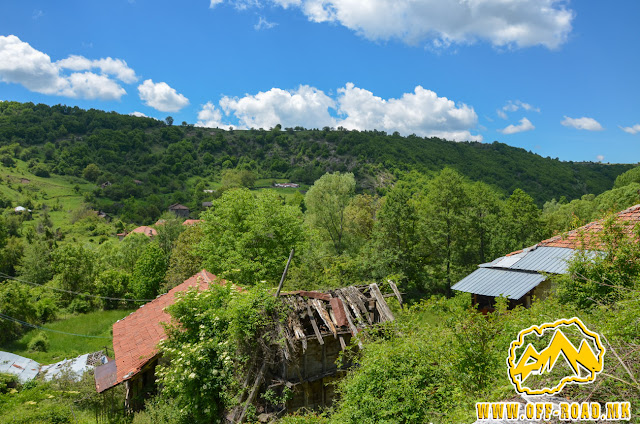 Поглед кон „Габер“ маало село Градешница / View toward "Gaber" neighborhood Gradeshnica village, Mariovo