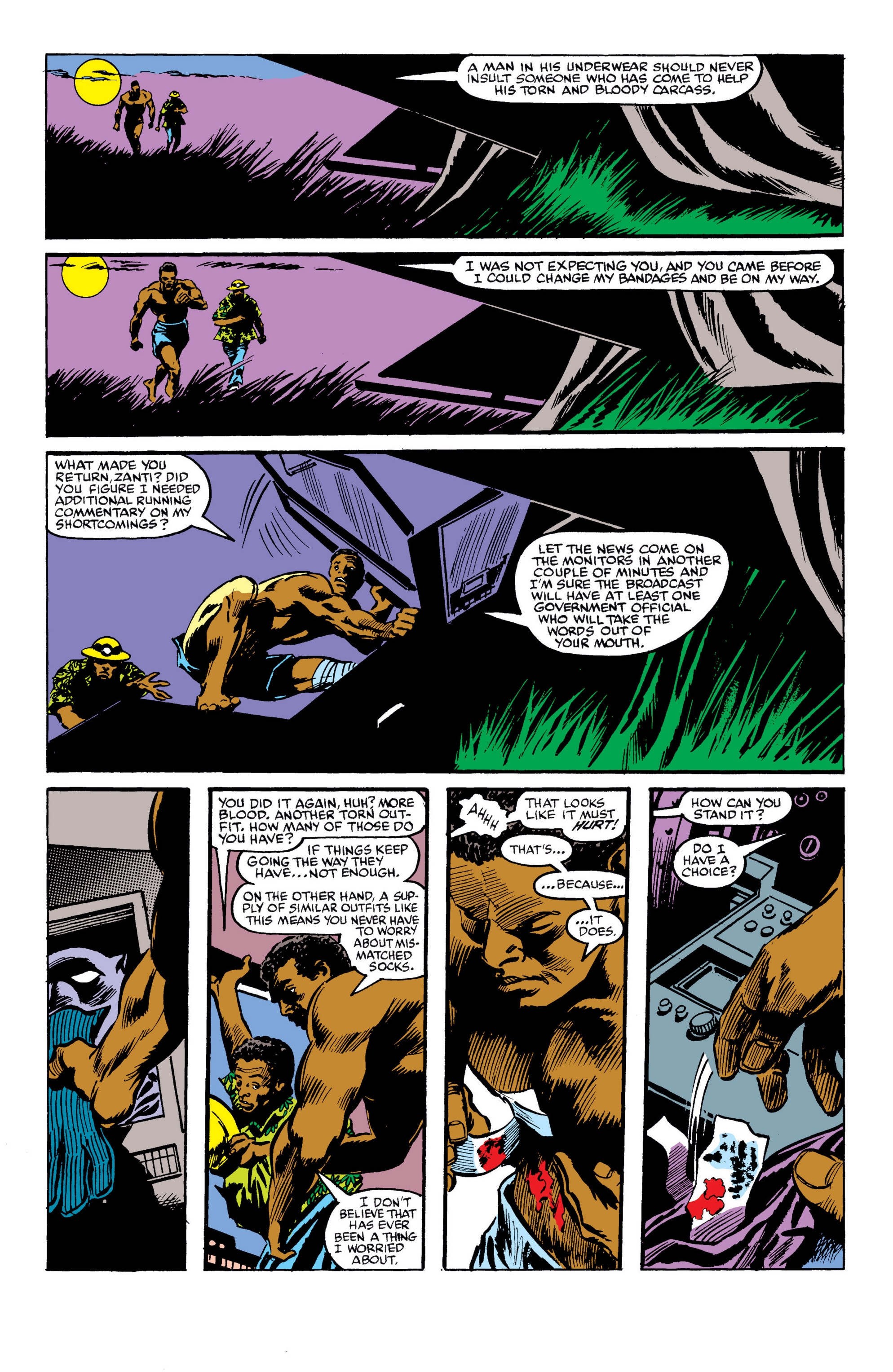 Read online Black Panther: Panther's Quest comic -  Issue # TPB - 101