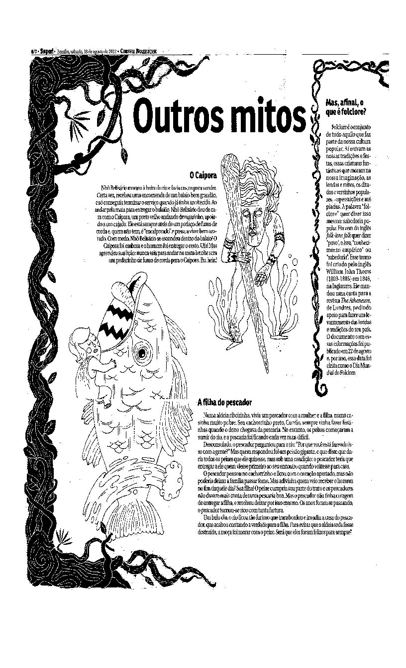 SOSPROFESSORATIVIDADES Folclore da Região CentroOeste SOSPROFESSORATIVIDADES Folclore da Região CentroOeste