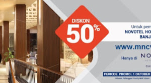 MNC Vision Priority - Diskon 50% Di Novotel  Banjarbaru Airport Hotel