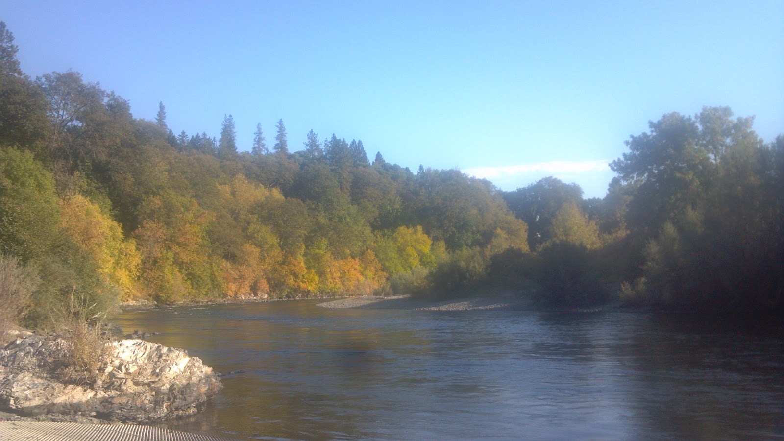 Rogue River Rafting The Rogue River colors in the fall
