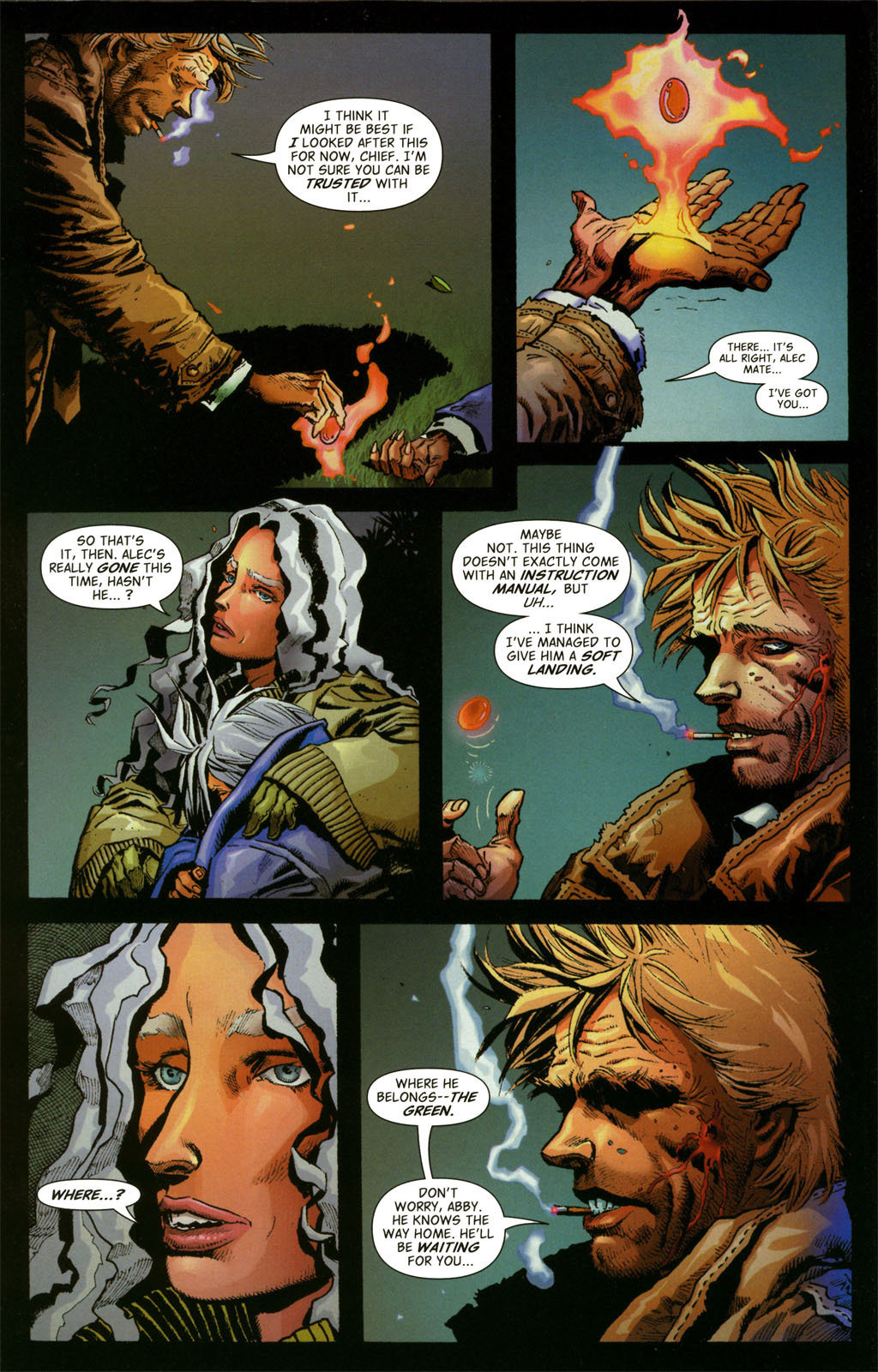 Read online Swamp Thing (2004) comic -  Issue #6 - 18