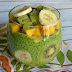 REFRESHING BREAKFAST WITH GREEN CHIA PUDDING
