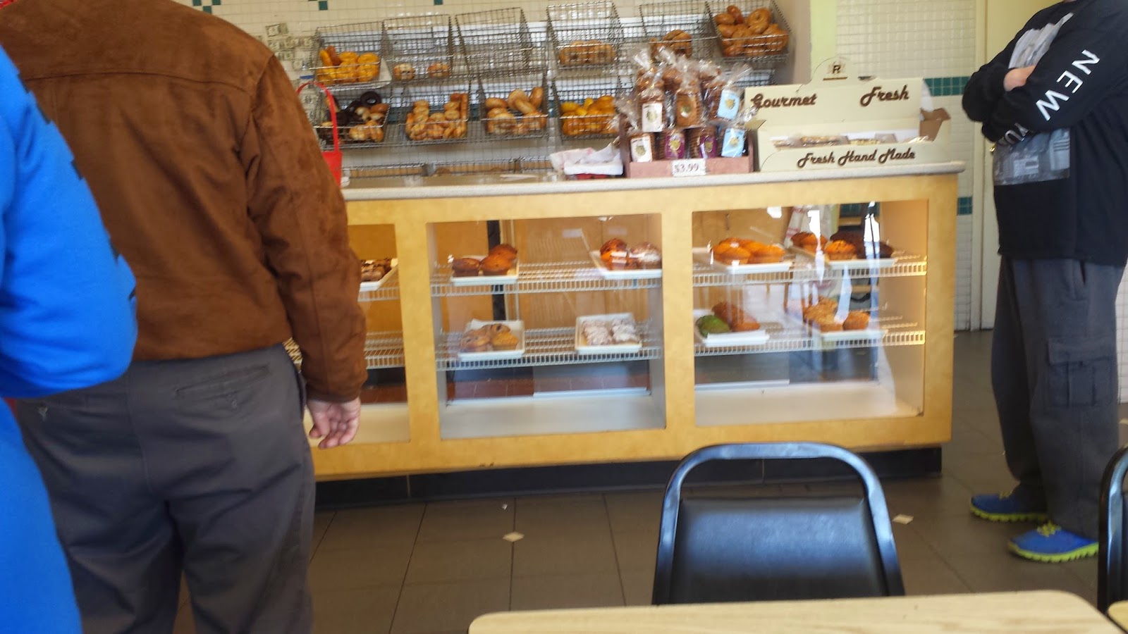 Sunday Bagels With Dad 4/26/15 Bagelman of Mineola