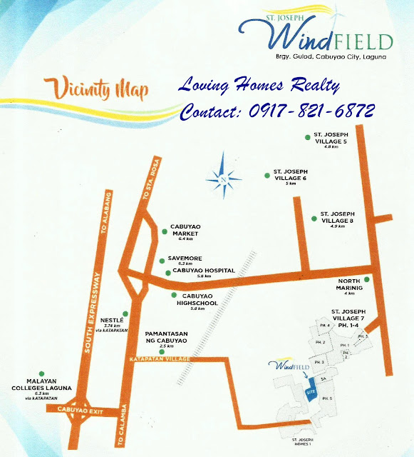 St Joseph Windfield Cabuyao Laguna Affordable House and Lot Package as