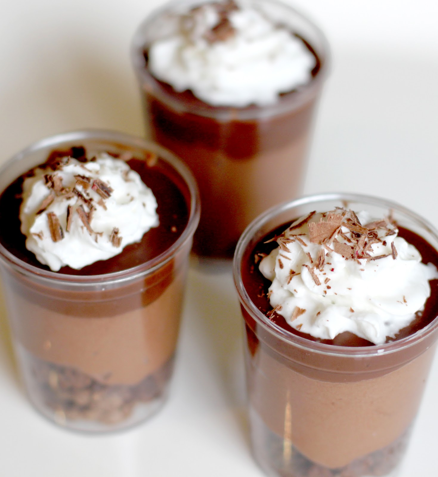 creatively christy P.F. ChangsStyle Chocolate Mousse Dessert Shooters