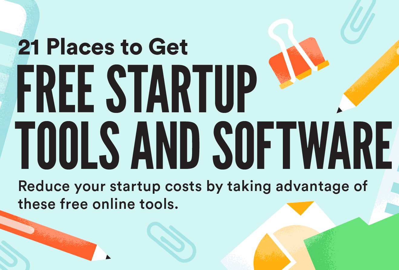 21 Places Offering Business Freebies for Your Startup (infographic)