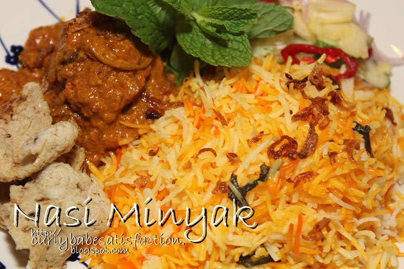 Curlybabe's Satisfaction: Nasi Minyak & Ayam Maharani