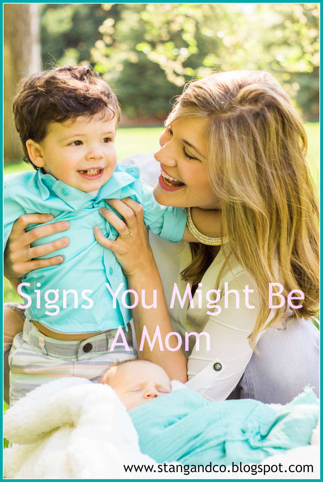 Sparkles and Lattes Guest Post You Know You're a Mom When