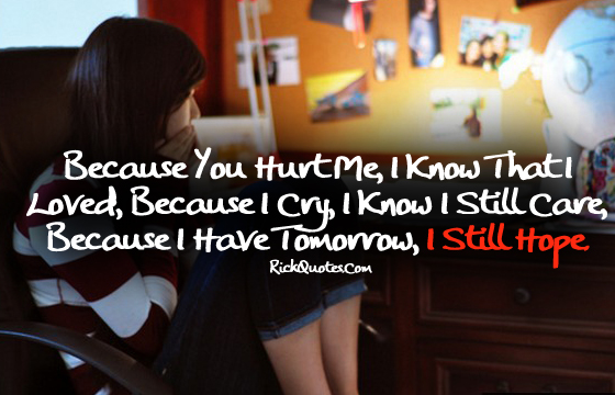 Hurt Quotes | Still Hope Girl Alone Lonely On Chair