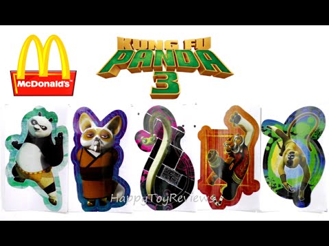 Mcdonald S Kung Fu Panda 3 2016 Movie Next Happy Meal Toys Guess