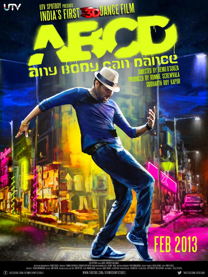 ABCD Anybody Can Dance (2013) Mp3 Songs Free Download - Downloadsbin