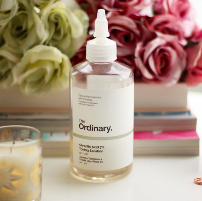 The Ordinary Glycolic Acid 7% Toning Solution : Test and review