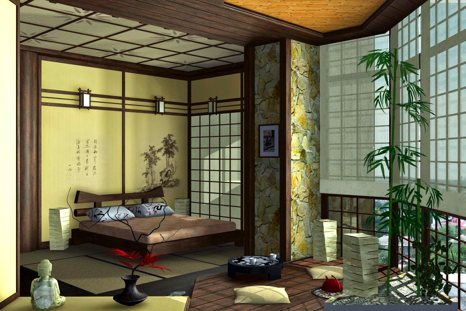 Muebles X Muebles: Decorar dormitorio con estilo zen o japones