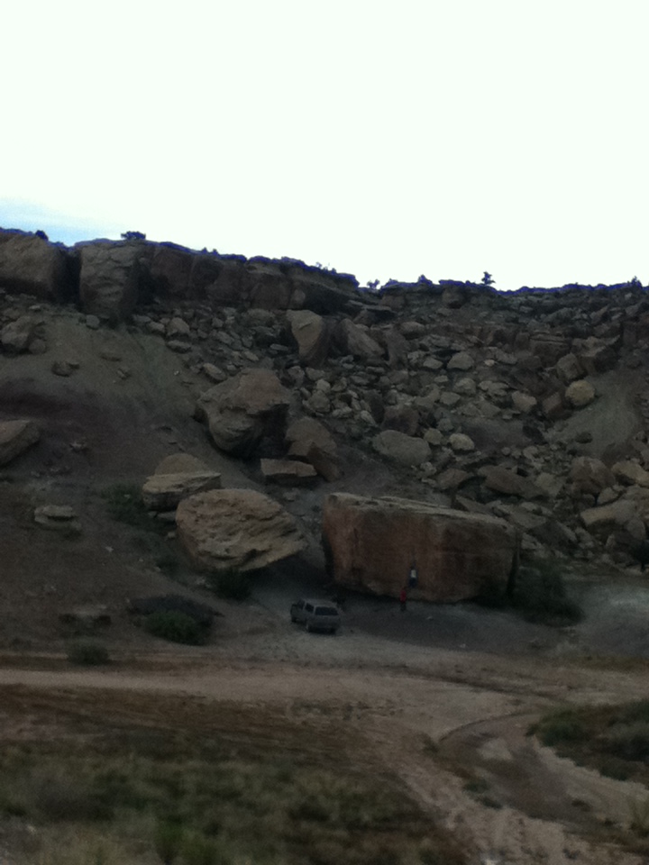 Bullet Hole Bouldering Area