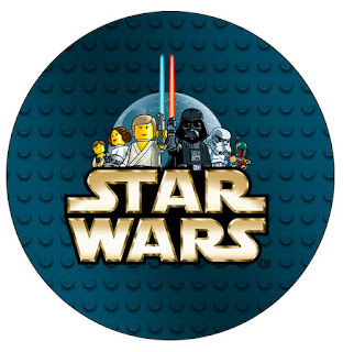 Star Wars Lego: Etiquetas para Candy Bar para Imprimir Gratis. Toppers o Etiquetas de Star Wars Lego para imprimir gratis.