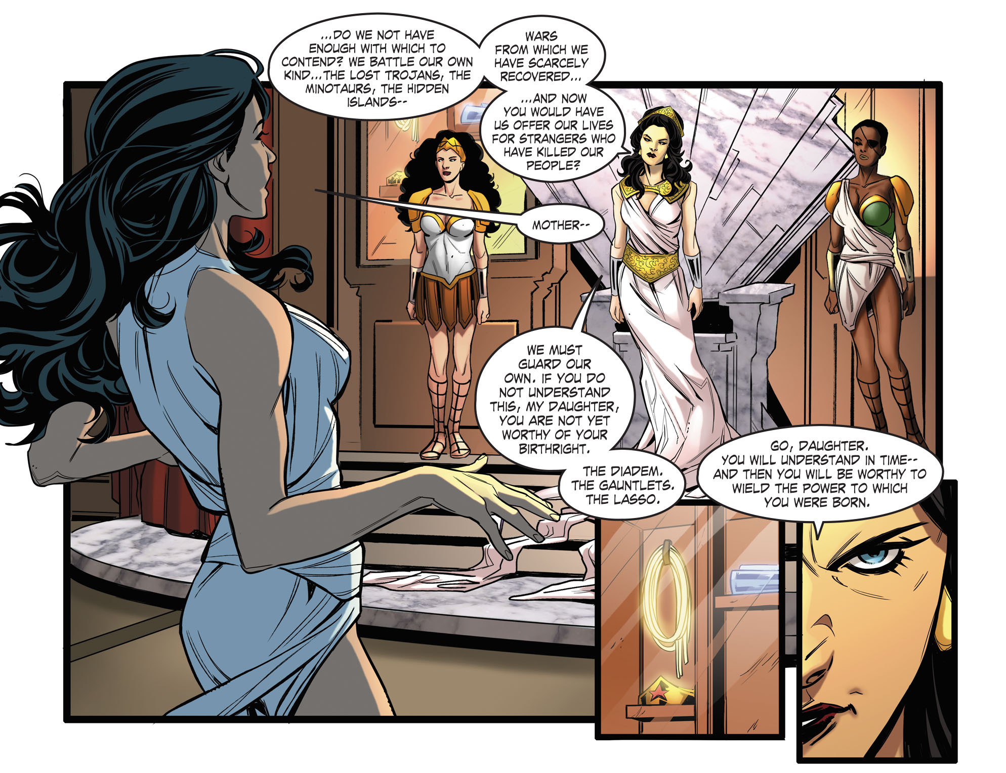 Read online DC Comics: Bombshells comic -  Issue #4 - 9