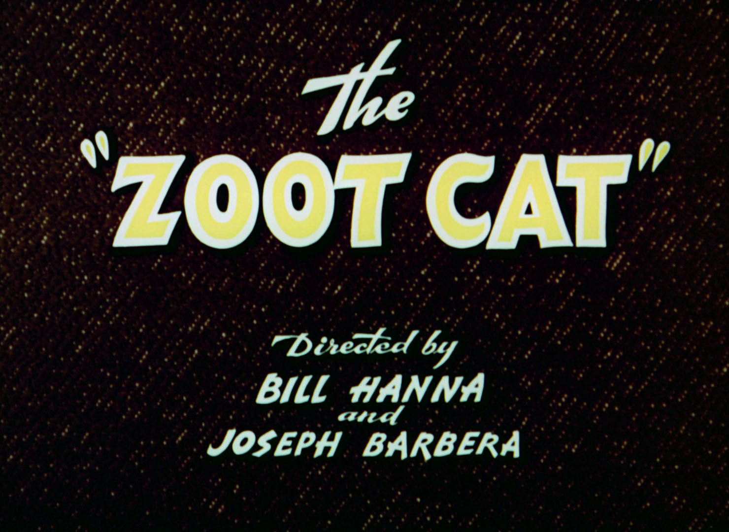 Tom & Jerry Pictures "The Zoot Cat"