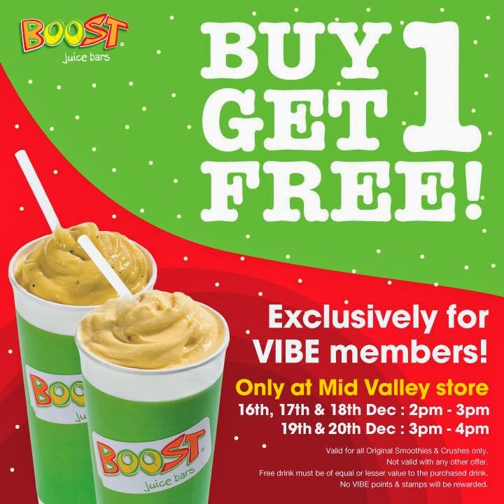 BestLah Boost Juice Bars Buy 1 FREE 1
