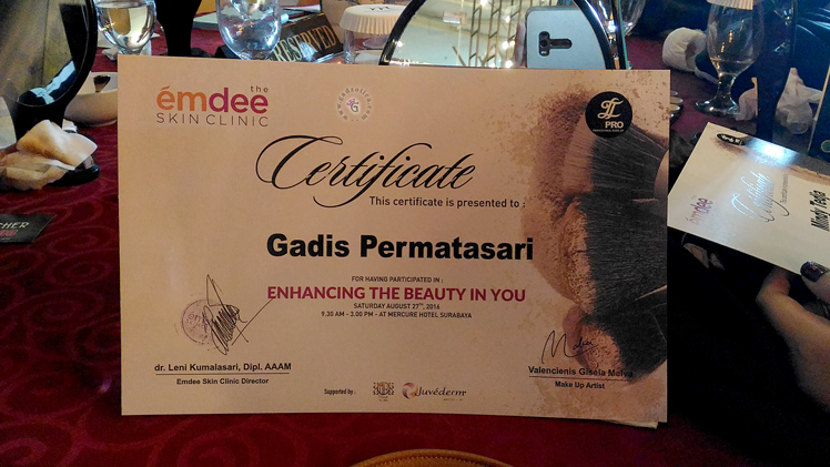 Emdee Clinic Beauty Class Surabaya Event