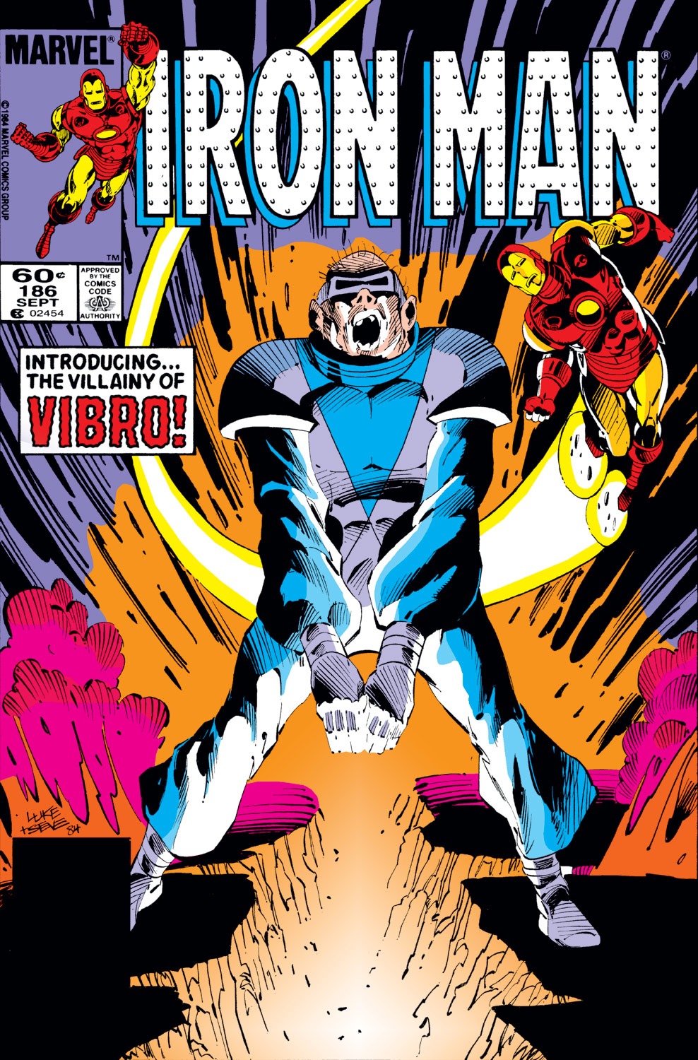 Read online Iron Man (1968) comic -  Issue #186 - 1
