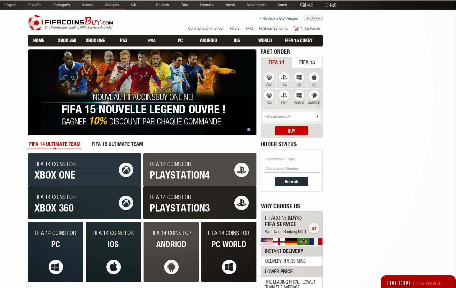 ACHETER DES CREDITS SUR FIFA FUT 16 - FIFA FUT 17 - Toutes les news sur