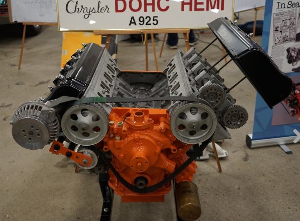 Just A Car Guy: the only dual overhead cam 426 hemi that survived the